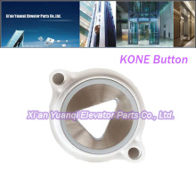 Nuevos botones KONE Ascensor Elevador Piezas de repuesto Acero inoxidable Push Button